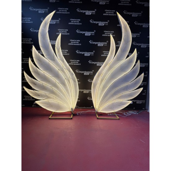 Melek Işıklı Fon (2 Adet) – LED Aydınlatmalı Dekoratif Organizasyon Fon | Organizasyon Outlet Melek Işıklı Fon (2 Adet) – LED Aydınlatmalı Dekoratif Organizasyon Fon | Organizasyon Outlet